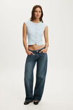 Coco Clasp Shirt, SEASIDE BLUE - example image 2