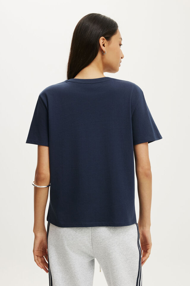 The Off Duty Graphic Tee, NYC SHADOW NAVY