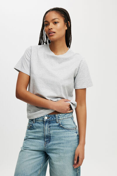 Easy Tee, GREY MARLE