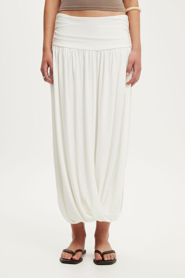 Maple Bubble Maxi Skirt, VINTAGE WHITE