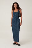 Sloan Denim Midi Dress Asia Fit, MISTIC BLUE - alternate image 1