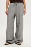 Haven Wide Leg Pant, GREY MARLE - example image 4