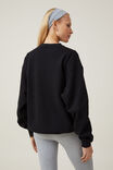 Classic Fleece Crew Sweatshirt, BLACK - alternate image 3
