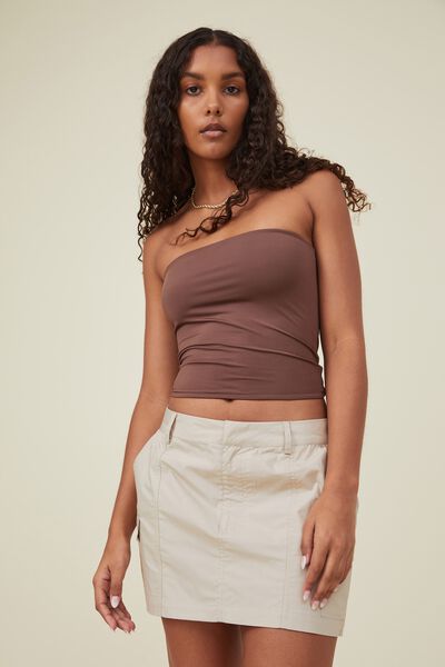 Scout Cargo Low Rise Mini Skirt, WASHED SAND