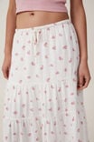 Haven Tiered Maxi Skirt, SULLY DITSY PORCELAIN - alternate image 3