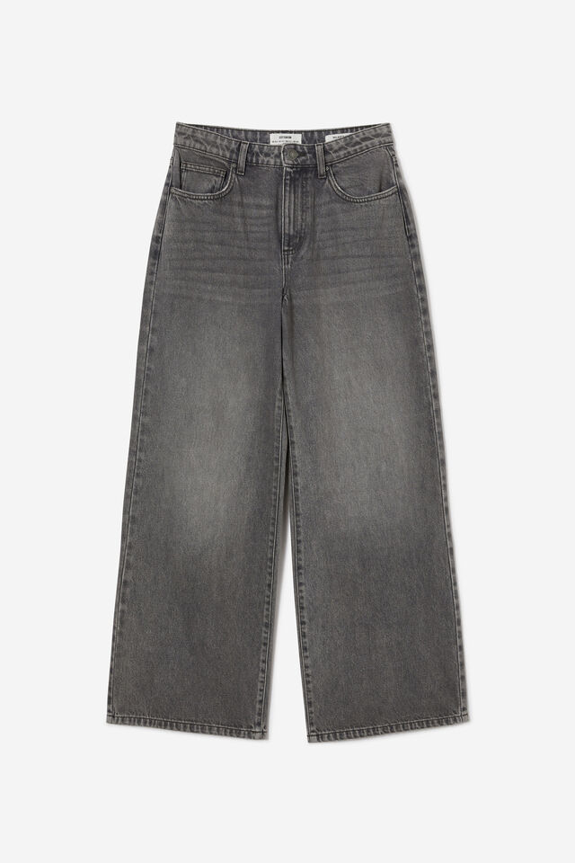 Relaxed Wide Jean, SHADOW GREY