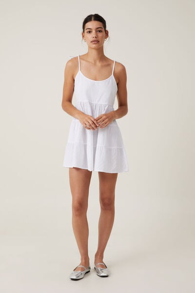 Solstice Mini Dress, WHITE