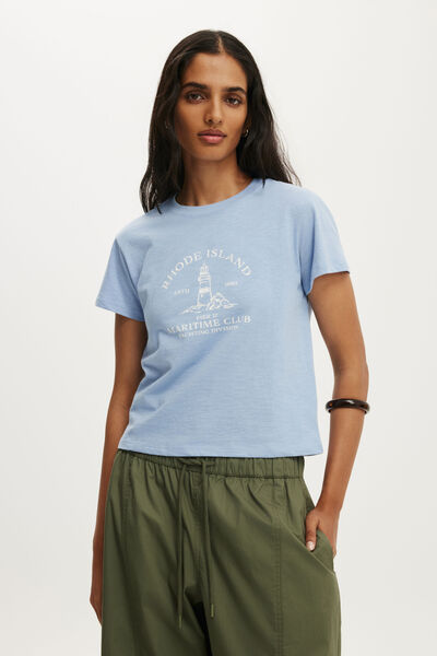The Original Graphic Tee, RHODE ISLAND / ROMEO BLUE