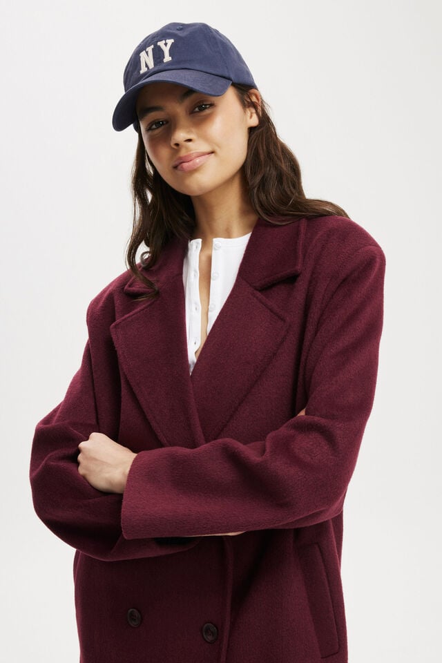 Harrison Coat, BERRY