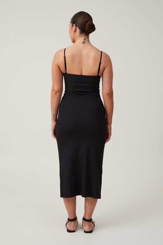 Vestido - Olivia Maxi Dress, BLACK