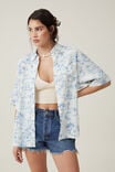 TROPICAL TOILE PACIFIC BLUE