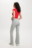 V-Waist Bella Bootleg Pant, GREY MARLE - alternate image 2