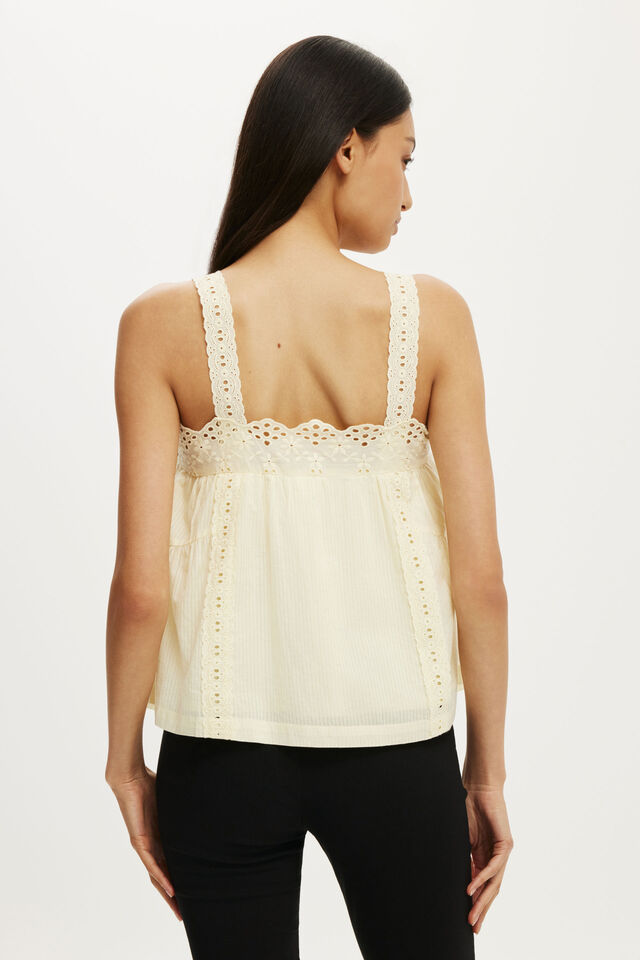 Tyler Babydoll Cami, VANILLA GLOW