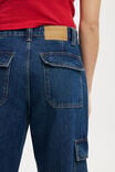 Relaxed Cargo Jean, NORDIC BLUE - alternate image 5
