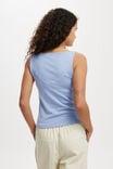 All Day Boat Neck Tank, PARISIAN LAVENDER - alternate image 3