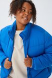 Curve Active Recycled Mother Puffer Jacket, ROYAL BLUE