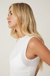 Hazel Rouched Front Tank, NATURAL WHITE - alternate image 4