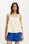 Nyla Woven Sport Short, COBALT/CREME FRAICHE STRIPE - example image 2