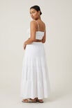 Haven Tiered Maxi Skirt, WHITE - alternate image 2