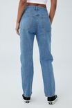 Straight Stretch Jean, OFFSHORE BLUE - alternate image 3