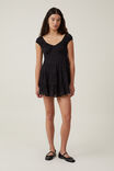 Ivy Corset Mini Dress, BLACK - alternate image 2
