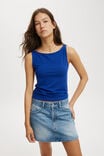 All Day Boat Neck Tank, SAILOR BLUE - alternate image 1