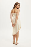 Estelle Asymmetrical Slip Dress, CREAM - example image 3