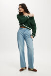 Loose Straight Jean, BELLS BLUE/CARPENTER - example image 1