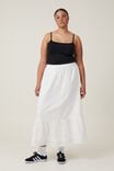 Rylee Lace Maxi Skirt, WHITE - alternate image 5