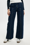 Seam Wide Jean, RINSE BLUE - alternate image 5