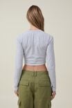 Camiseta - Micro Baby Long Sleeve Top, GREY MARLE - vista alternativa 3