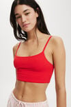 All Day Micro Crop Cami, RACER RED - alternate image 4