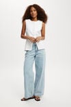 Relaxed Wide Jean, PALM BLUE - alternate image 1