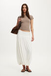 Maple Bubble Maxi Skirt, VINTAGE WHITE - example image 1