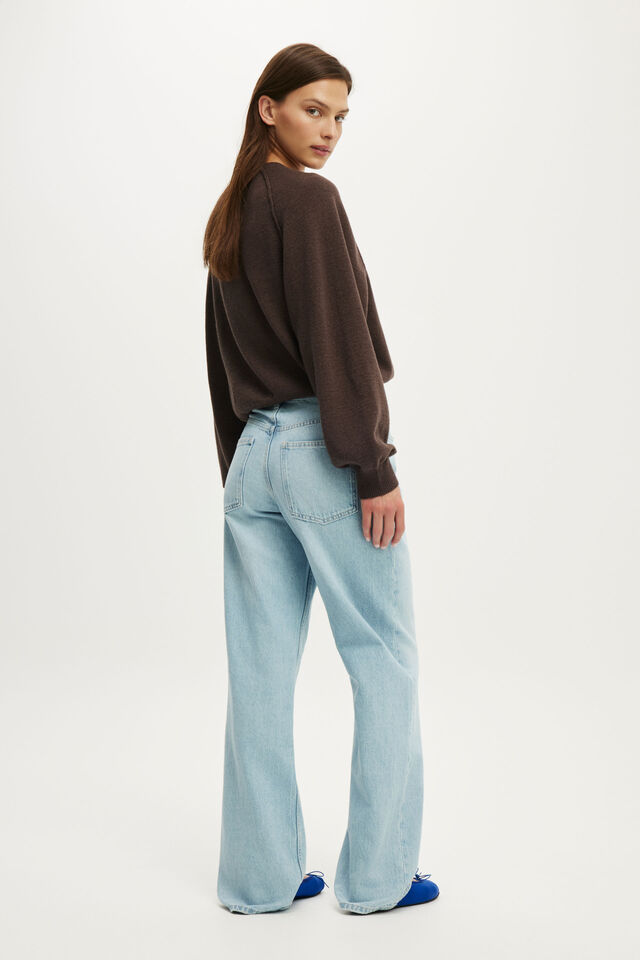 91 Straight Jean, LAUREL BLUE