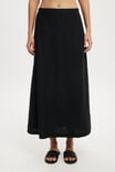Haven Maxi A-Line Skirt, BLACK - alternate image 2