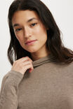 Base Layer Mock Neck Long Sleeve, ACORN MARLE - example image 4