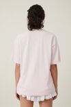 The Boxy Graphic Tee, BISOUS BISOUS/SOFT PINK - alternate image 3