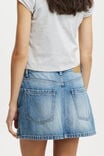 Original Denim Mini Skirt, DREAM BLUE - alternate image 5