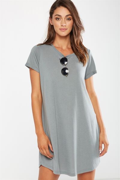 39+ Cotton T Shirt Dress Outfit, Dress Ideas!