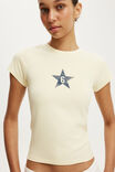 All Day Graphic Tee, STAR 6 / VANILLA GLOW - example image 4