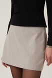 Harper Suiting Mini Skirt, TAUPE - alternate image 4