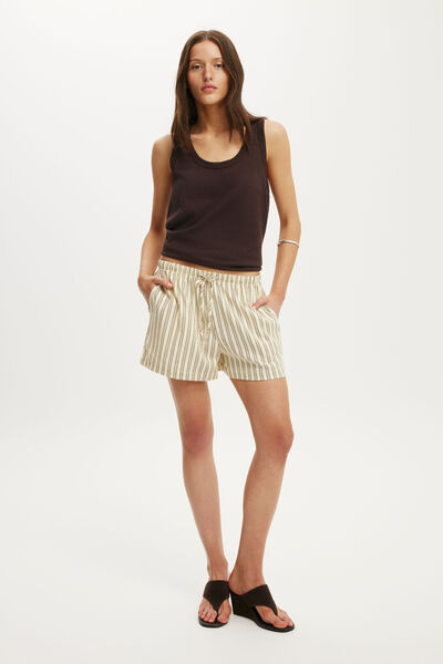 Haven Short, WENDY STRIPE VANILLA GLOW
