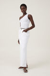 Marli One Shoulder Rouched Top, OFF WHITE - alternate image 2