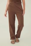 Classic Straight Trackpant, BROWN - alternate image 2