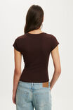 All Day Graphic Tee, 99 / DARK OAK - example image 3