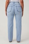 Calça - Curvy Stretch Straight Jean, BONDI BLUE - vista alternativa 6