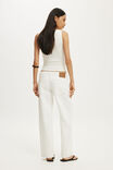 Petite Low Rise Straight Jean, VINTAGE WHITE - example image 2