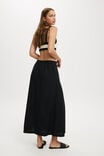 Saia - Haven Maxi A-Line Skirt, BLACK - vista alternativa 3