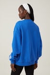 Classic Fleece Graphic Crew Sweatshirt, MCU / PACIFIC BLUE - alternate image 3
